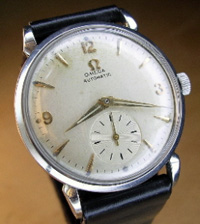 1949 Omega automatic in stainless steel